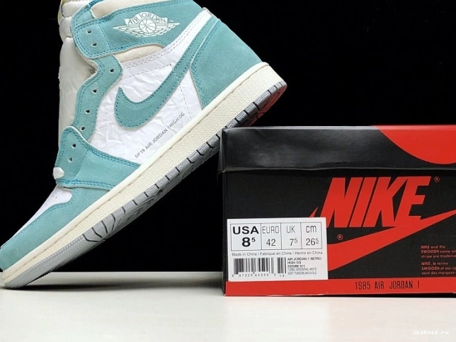 Jordan 1 High OG Retro Green” Air “Turbo 555088-311 0424